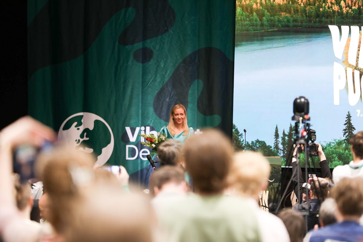 Vihreiden puoluekokouksessa odotetaan itsevarmasti vaalivoittoa