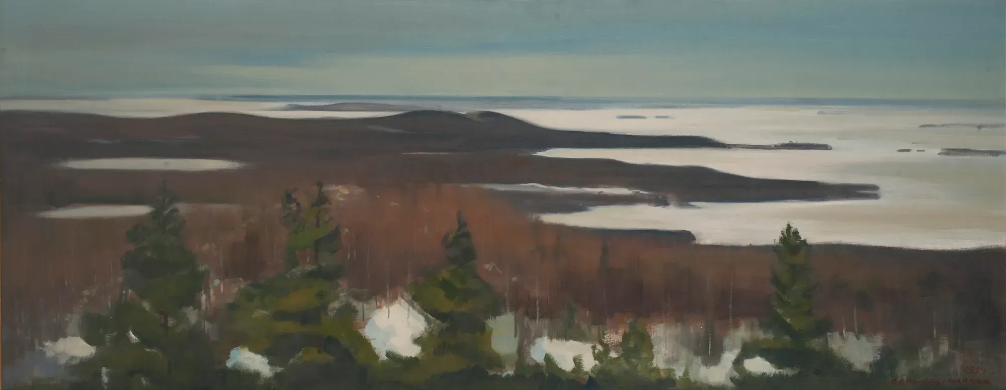 Sympaattinen Eero Nelimarkka Ateneumissa