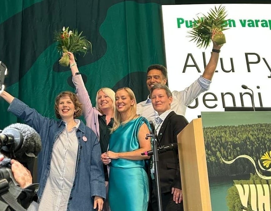 Vihreät uusi koko varapuheenjohtajistonsa – tässä he ovat post image