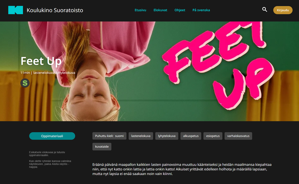 Elokuvien käyttö lähiopetuksessa kasvaa post image