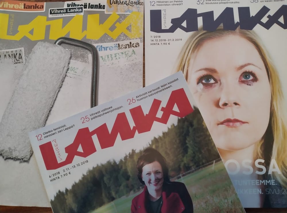 Verde jatkaa vihreää journalismia puolueen tuella post image
