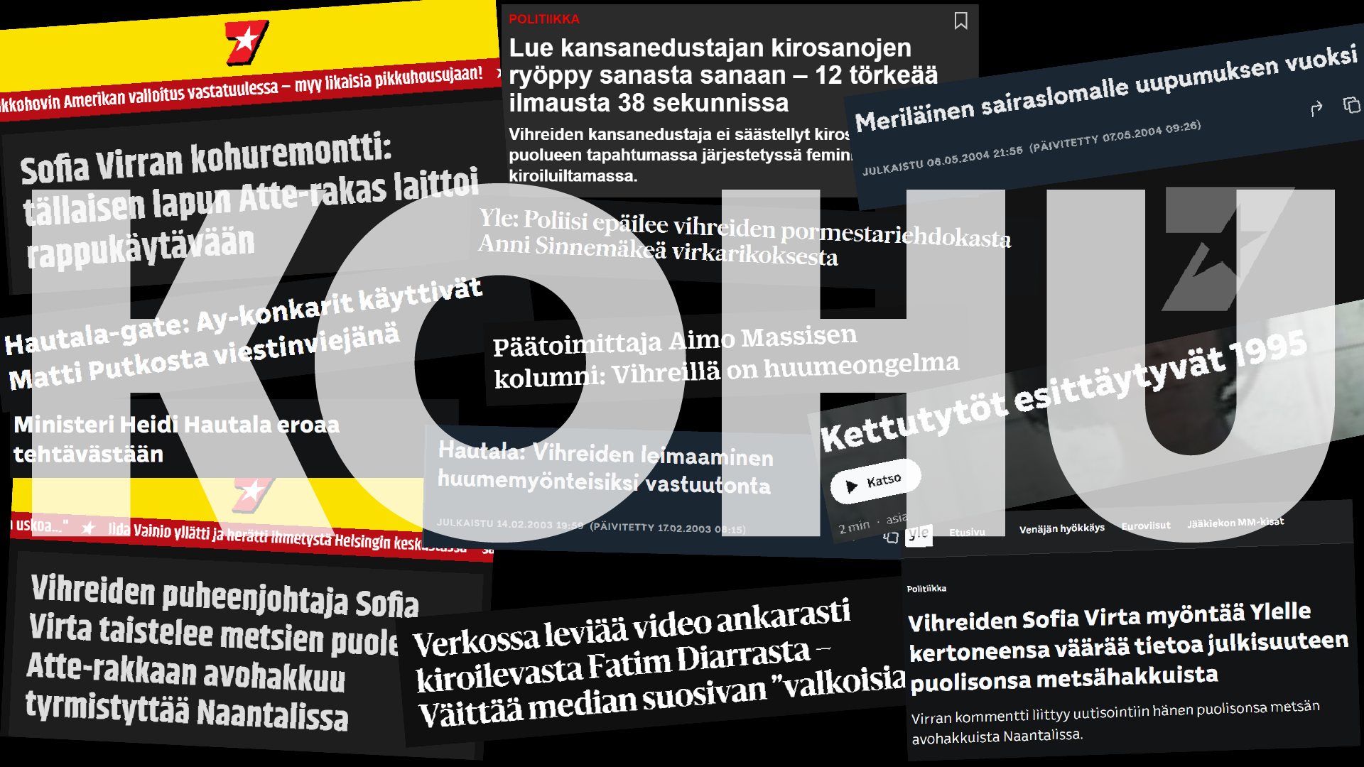 Käytetäänkö kohuja poliittisena aseena vaalien kynnyksellä? post image