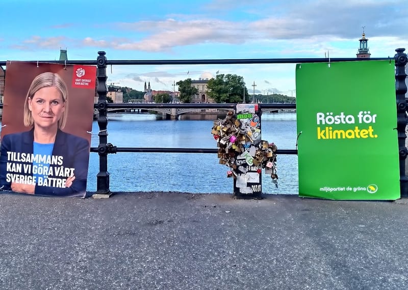 Nato- ja ydinvoimakriittinen Miljöpartiet tavoittelee jälleen hallituspaikkaa vaalien jälkeen post image