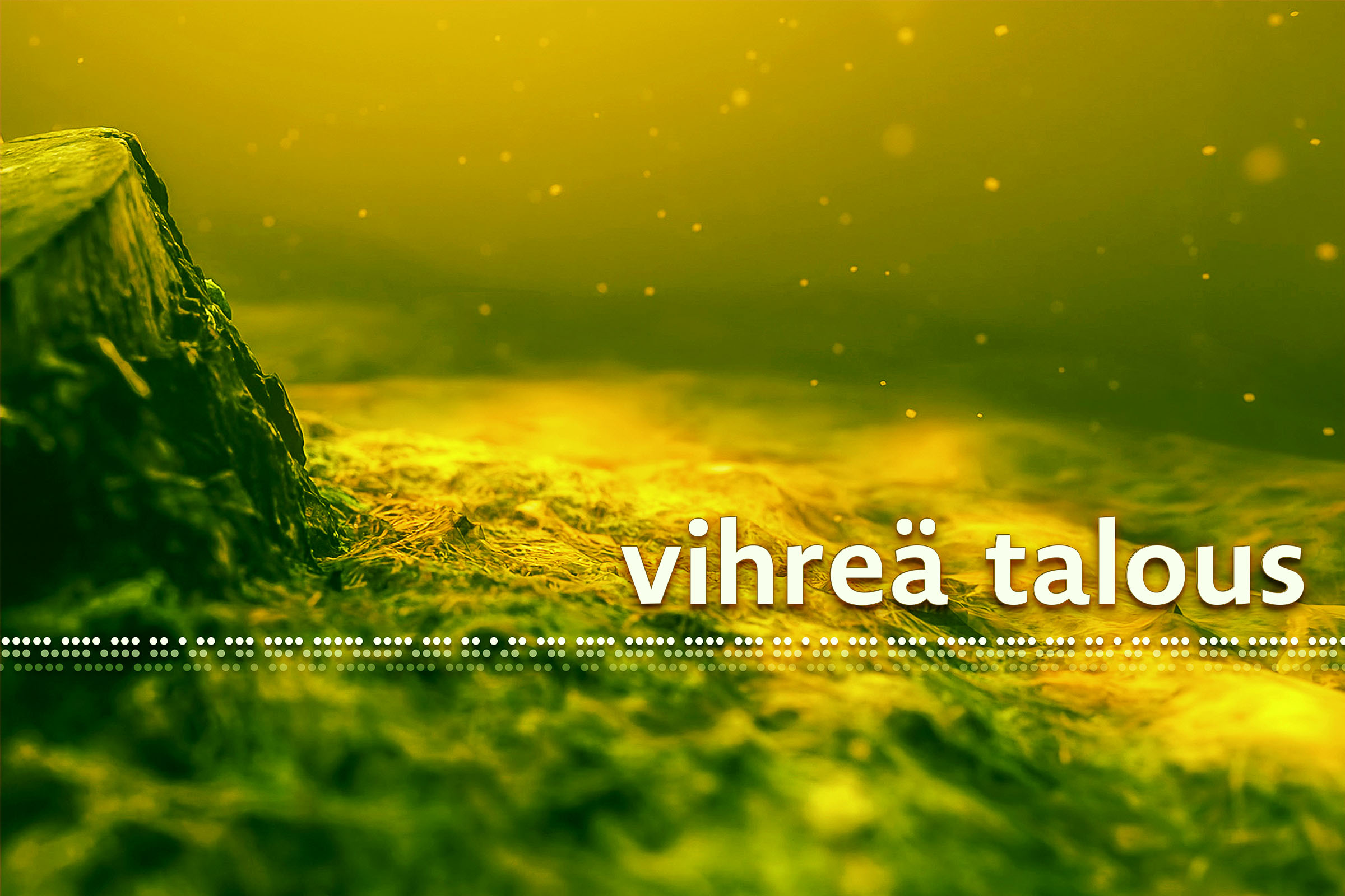 Tulevaisuus vihertää – mitä on vihreä talous?